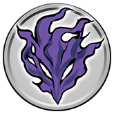 紫色,炎,マーク,シンボル