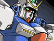 ロボット,アニメ,メカ,ガンダム,SF,白,青,戦闘,ヘルメット,未来