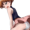 アニメ,キャラクター,女性,スカート,ショートヘア,ポーズ