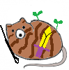 猫,剣,キャラクター,かわいい,イラスト