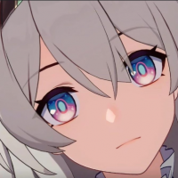 アニメキャラ,灰色の髪,青い目,アップ