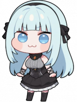イラスト,キャラクター,アニメスタイル,デフォルメ,ブルーヘア