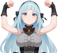 アニメキャラ,ロングヘア,白髪,ポーズ,ゲームキャラ