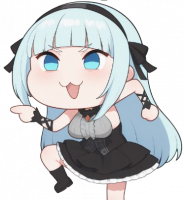 キャラクター,アニメ,デフォルメ,青髪,ドレス