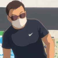 アニメ,サングラス,マスク,スポーツウェア