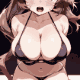 アニメ,GIF,ビキニ,巨乳,乳揺れ,セクシー,水着,谷間