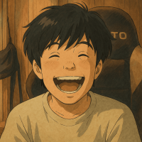 アニメ,少年,笑顔,室内,椅子