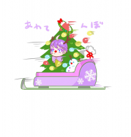 クリスマス,そり,キャラクター,雪だるま,あわてんぼう