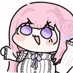 ピンク髪,アニメキャラ,紫色の目,可愛い